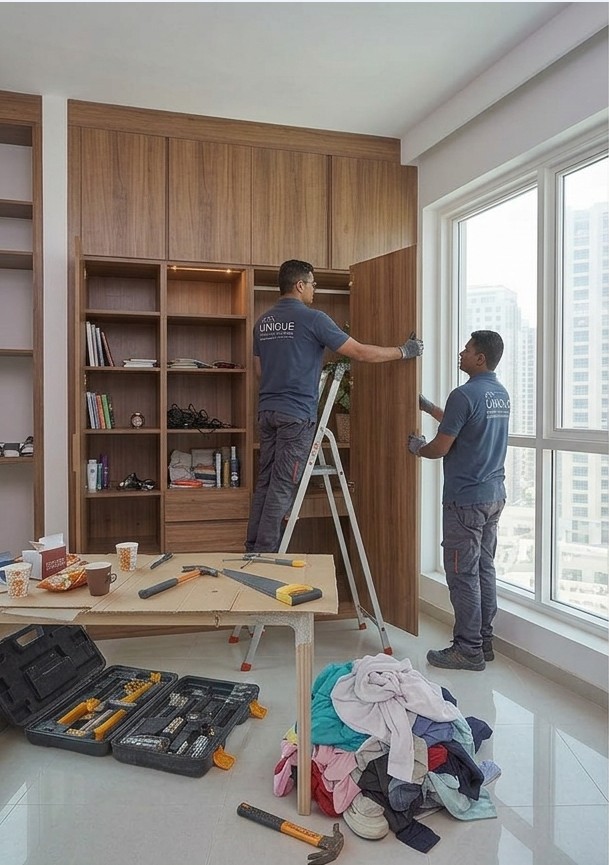 Carpentry work by Unique Technical Services