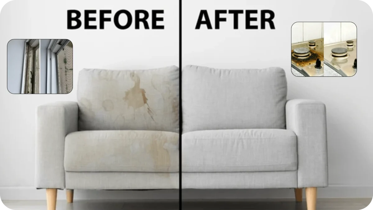 before after